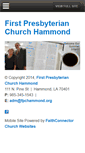 Mobile Screenshot of fpchammond.org