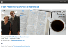 Tablet Screenshot of fpchammond.org